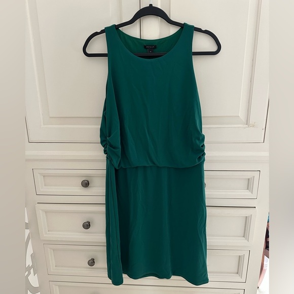 NWT Ann Taylor Emerald Green dress Large Petite - Picture 3 of 5